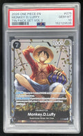 2026 One Piece EN Tin Pack Set Vol 2 #075 Monkey D Luffy PSA 10