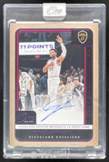 2024-25 Panini One and One Timeless Moments Purple #5 Donovan Mitchell Auto /35