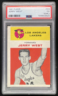 1961-62 Fleer #43 Jerry West RC PSA 5