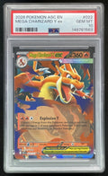 2026 Pokemon Ascended Heroes #022/217 Mega Charizard Y ex Double Rare PSA 10