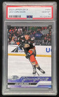 2023-24 Upper Deck #468 Leo Carlsson Young Guns RC PSA 10