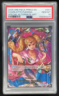 2025 One Piece PRB02 EN #047 Charlotte Pudding Special Alternate Art PSA 10
