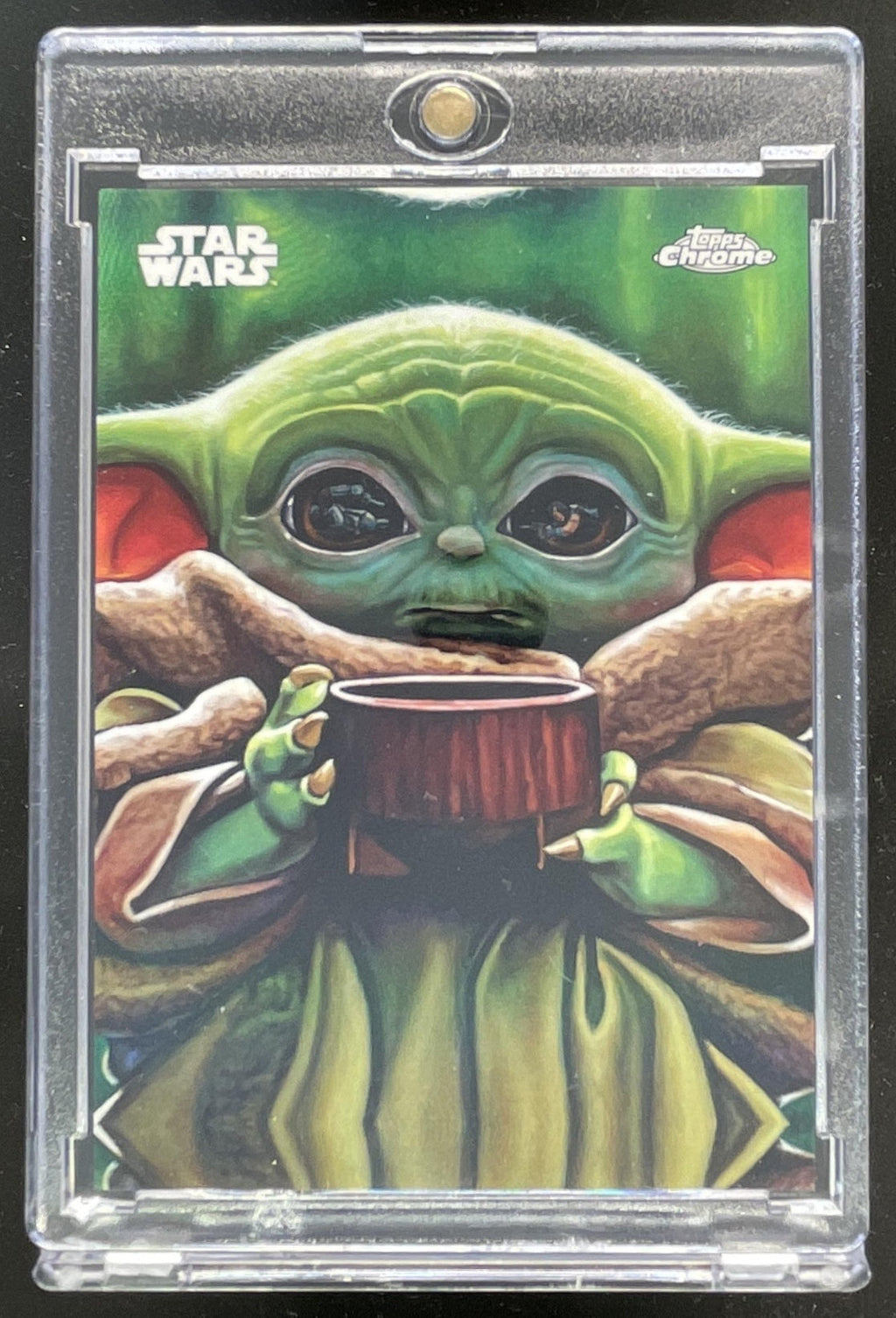 2025 Topps Chrome Star Wars Reflections #R-14 Want Some Soup