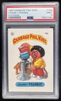 1985 Topps Garbage Pail Kids Stickers #18a Cranky Frankie PSA 9