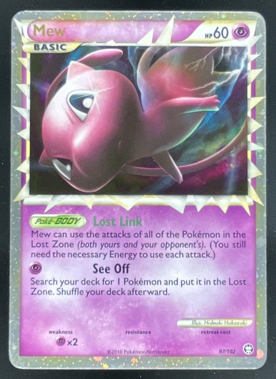 2010 Pokemon HeartGold & SoulSilver Triumphant #97/102 Mew