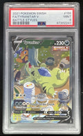 2021 Pokemon Sword & Shield Battle Styles #155/163 Tyranitar V PSA 9