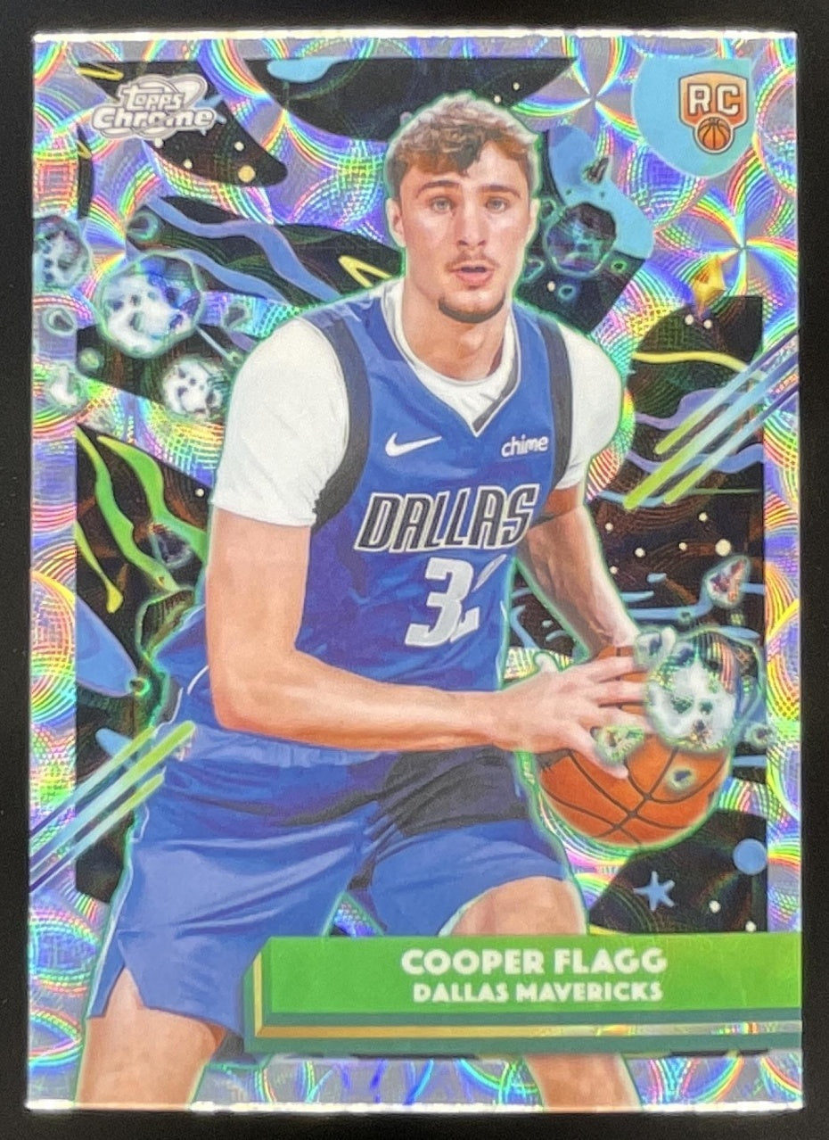 2025-26 Topps Cosmic Chrome Nucleus Refractor #12 Cooper Flagg RC