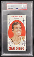1969-70 Topps #9 John Block RC PSA 8.5
