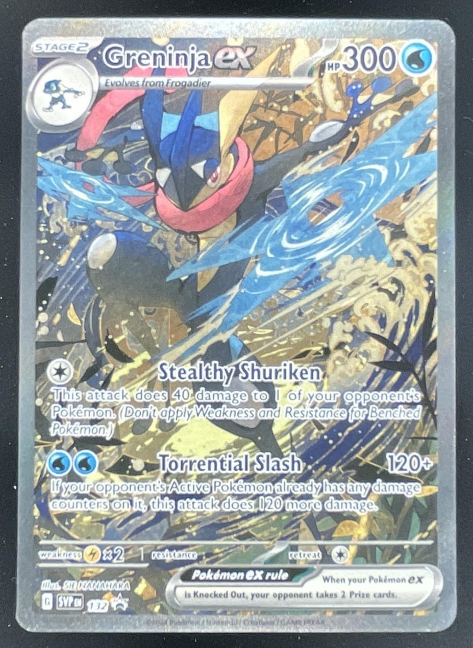 2024 Pokemon SV Black Star Promos Promos #132 Greninja ex