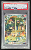 2024 Pokemon Temporal Forces #167/162 Litten PSA 10