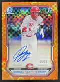 2026 Bowman Chrome Autograph Orange X-Fractor #CPA-PN Pablo Nunez RC Auto /25