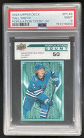 2024-25 Upper Deck Population Count 50 #PC-46 Will Smith RC PSA 9