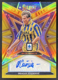 2025-26 Panini Select Stars Signatures Gold #29 Dragan Stojkovic Auto /10