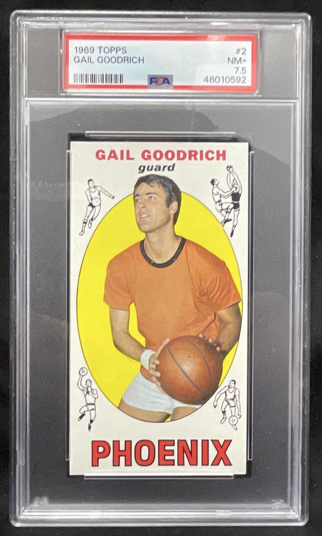1969-70 Topps #2 Gail Goodrich RC PSA 7.5