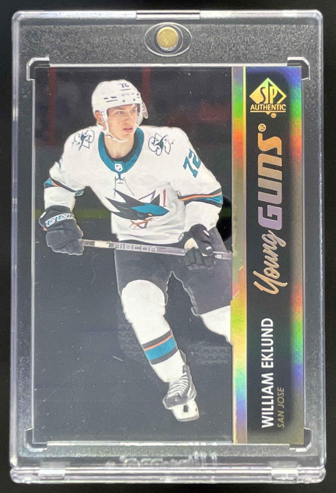 2021-22 SP Authentic Upper Deck Young Guns Acetate #475 William Eklund RC