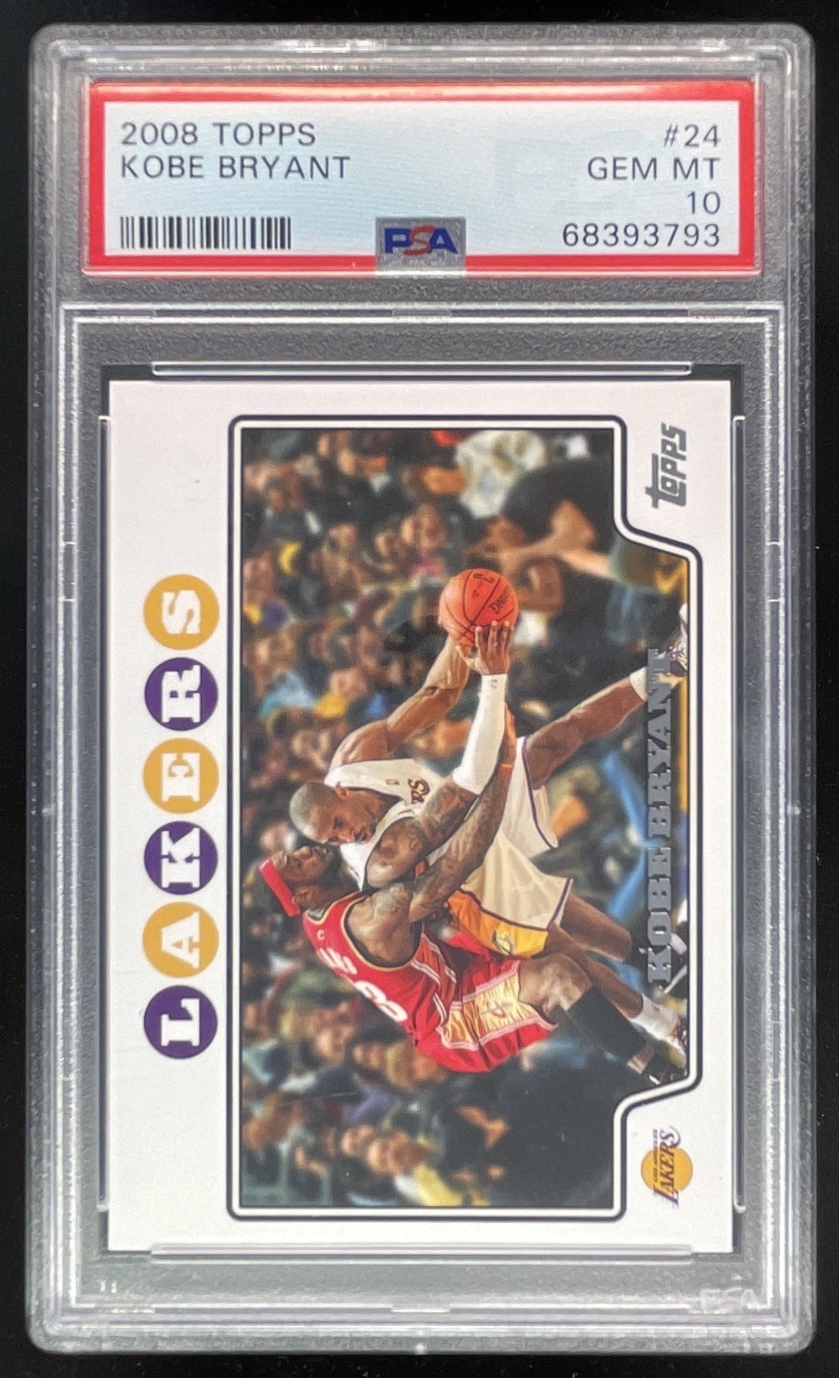2008-09 Topps #24 Kobe Bryant PSA 10