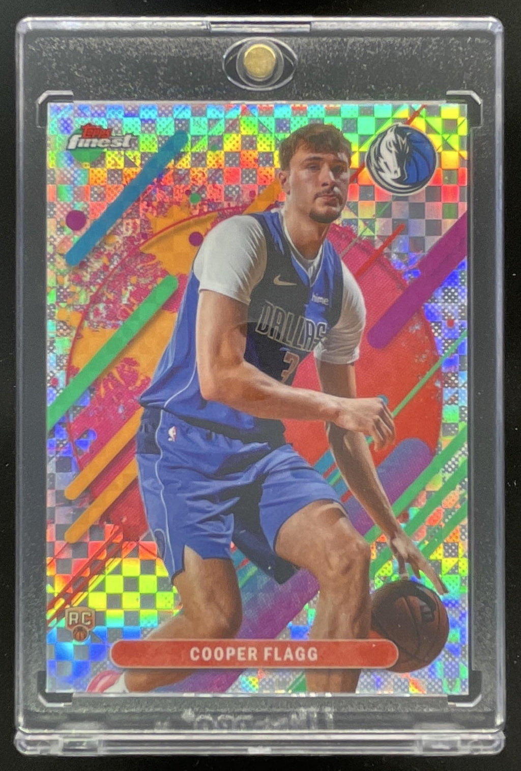 2025-26 Topps Finest Rare X-Fractor #201 Cooper Flagg RC