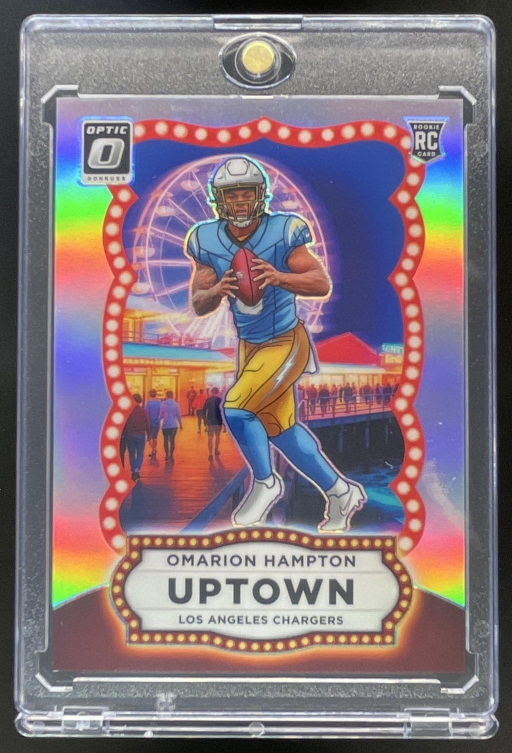 2025 Panini Donruss Optic Uptown #16 Omarion Hampton RC