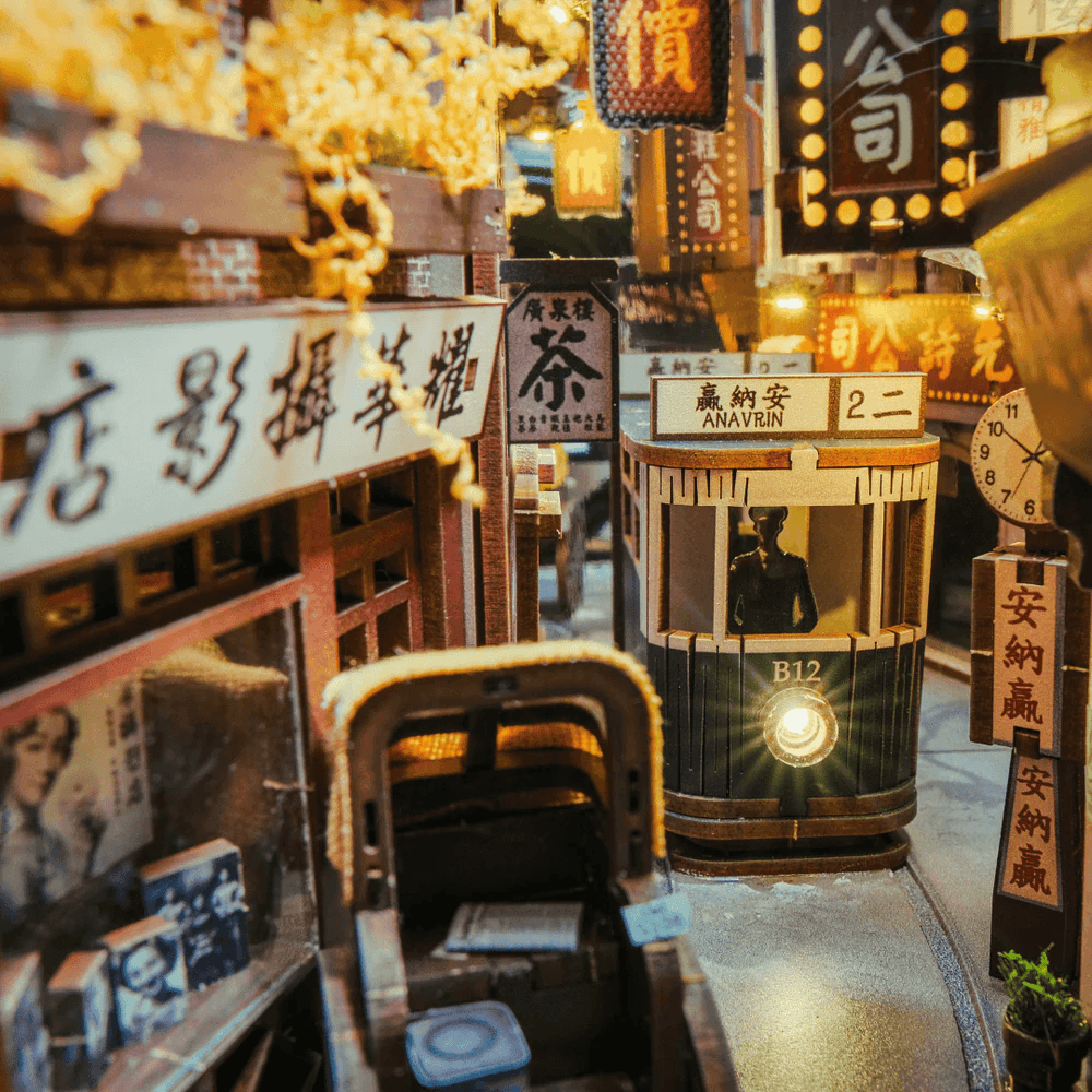 Old Shanghai Book Nook Kit(8881300806095)