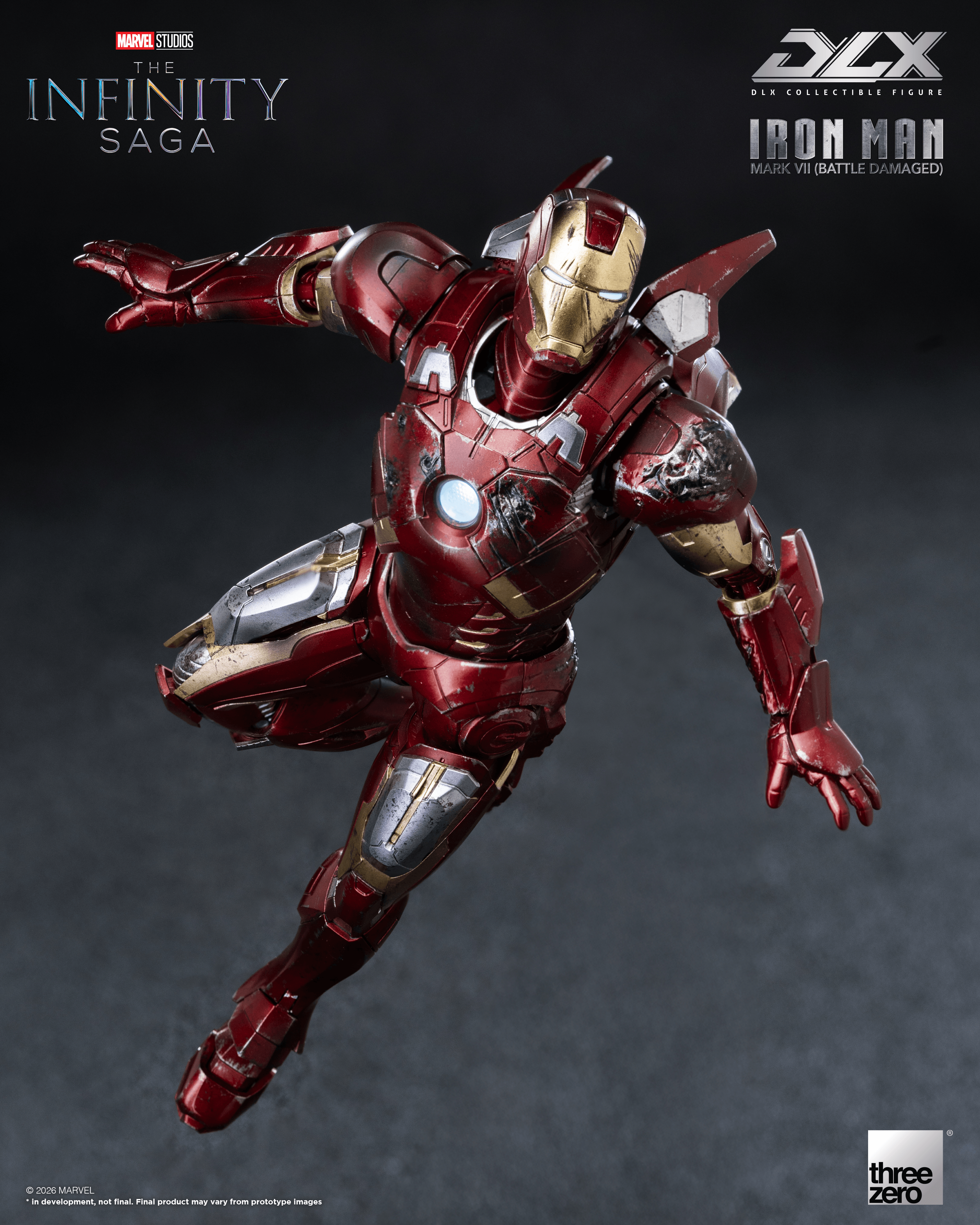 DLX Iron Man Mark 7 (Battle Damaged)