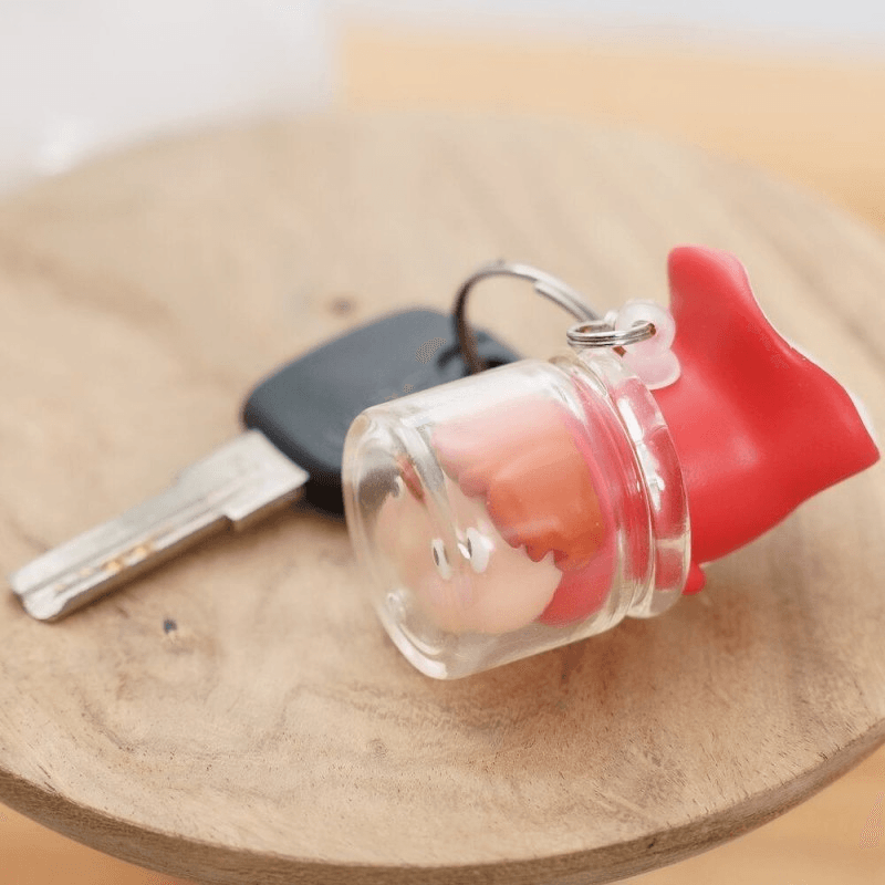 Stuck in Bottle Soft Key Holder "PONYO" (Box/6)