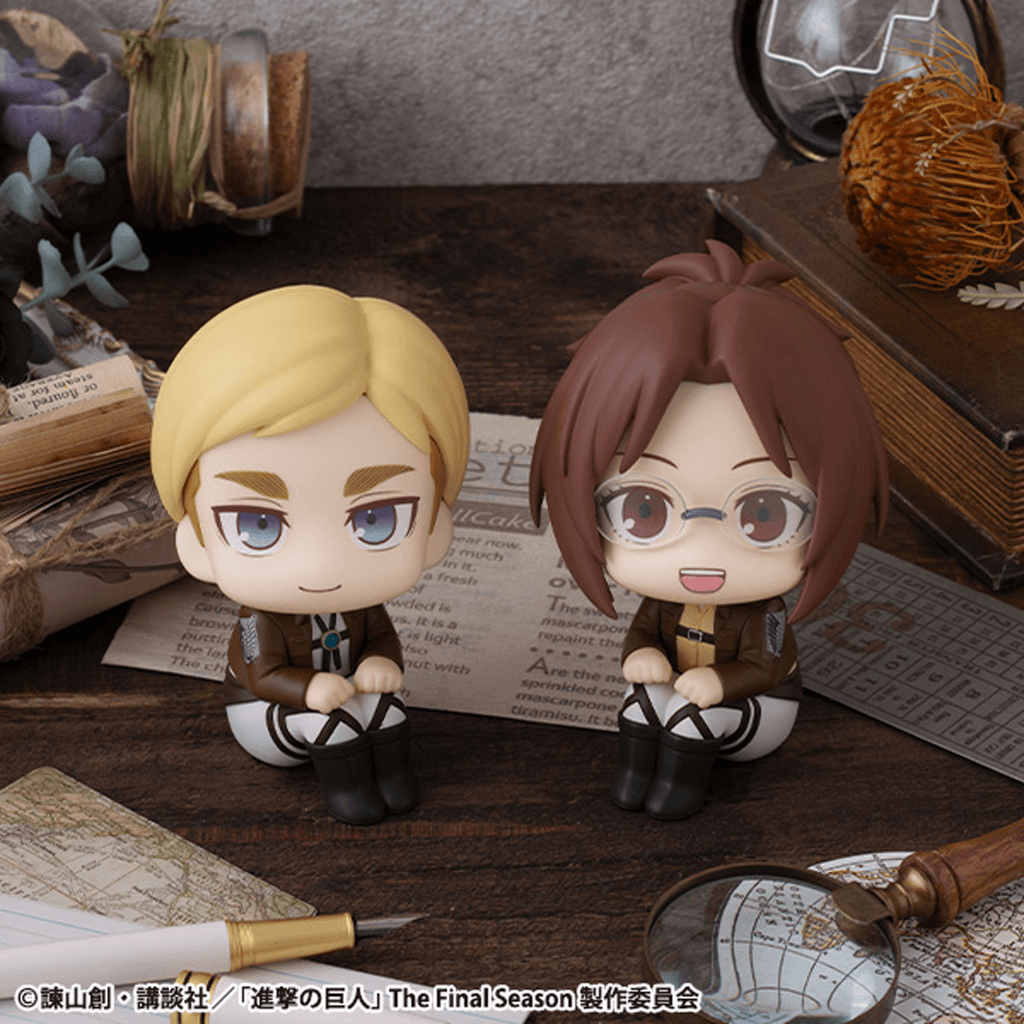 Lookup Attack on Titan Hange Zoe &amp; Erwin Smith set【with gift】