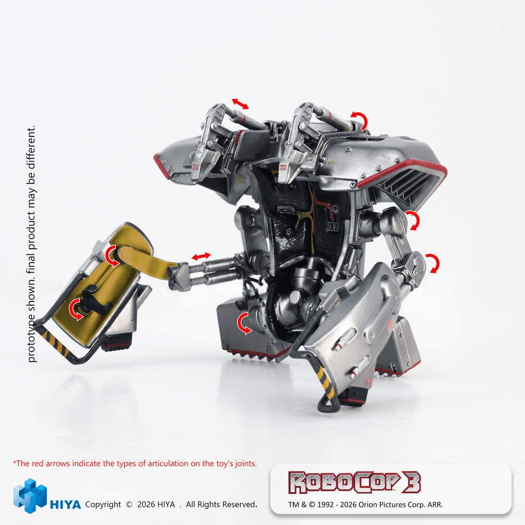 HIYA Exquisite Super Series 112 Scale 6.5 Inch RoboCop 3 RoboCop Action Figure