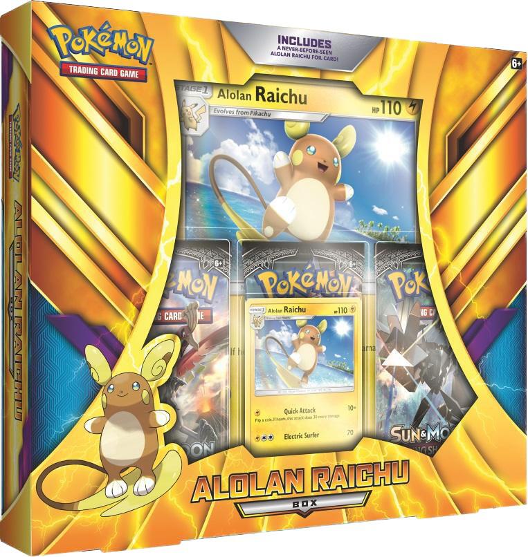 Pokemon Alolan Raichu Box