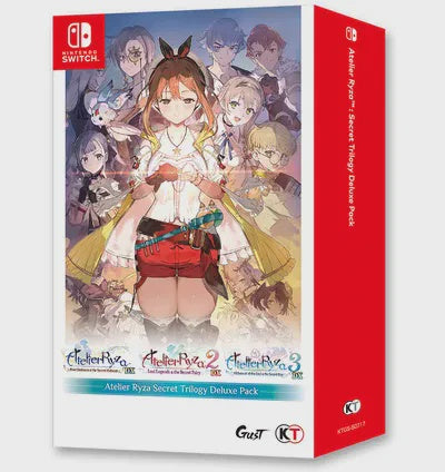Atelier Ryza Secret Trilogy DX (Asian Import - English Cover - Multi-Language) - Switch