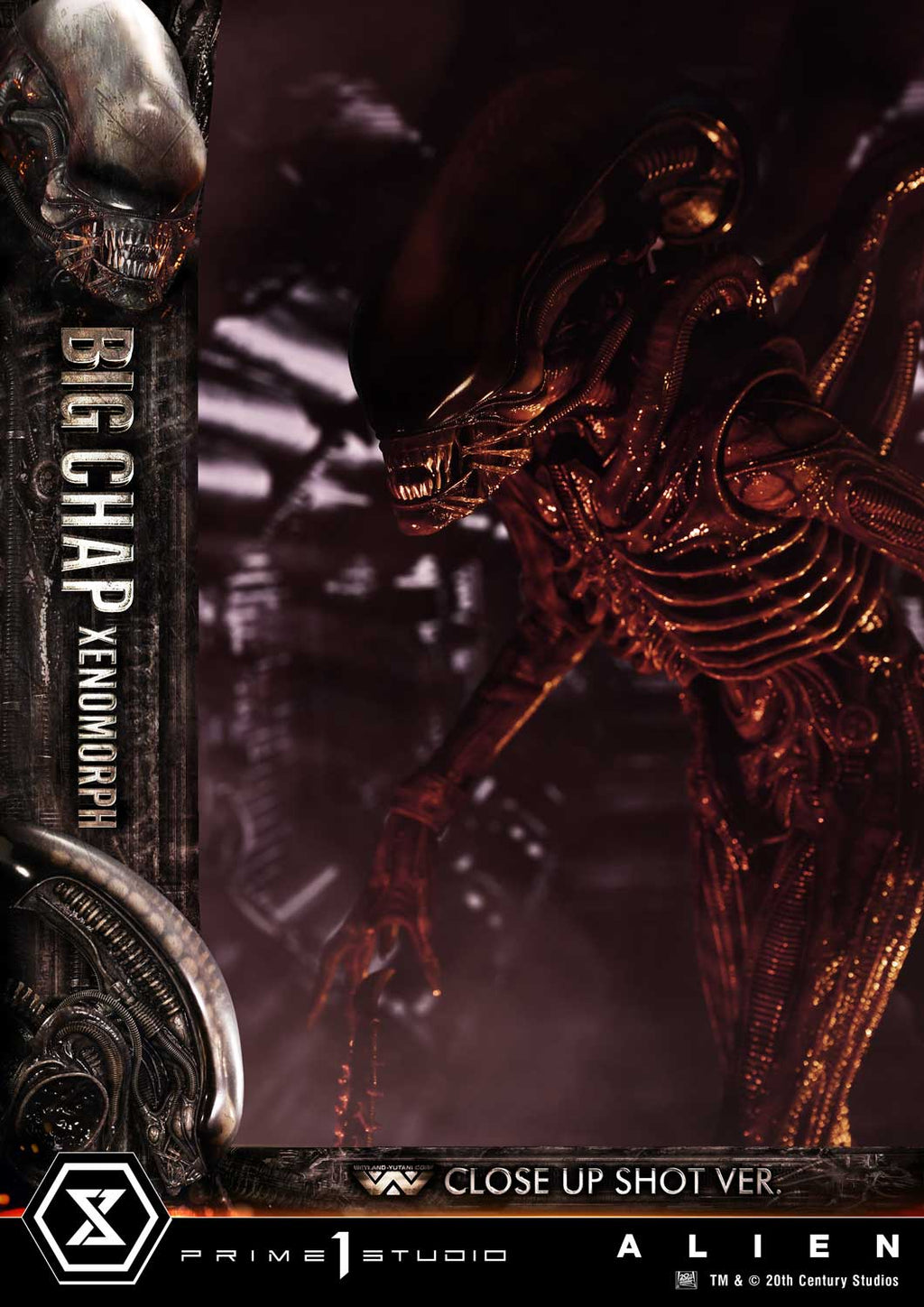 Museum Masterline XL Alien (Film) Big Chap Xenomorph Close Up Shot Ver.