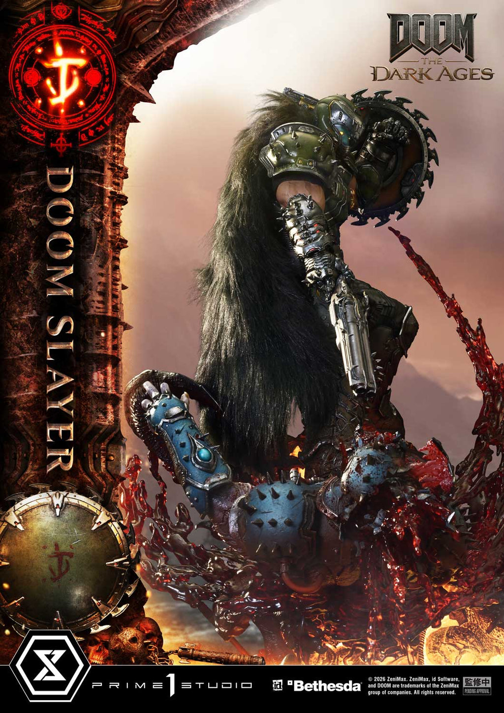 Ultimate Premium Masterline DOOM: The Dark Ages DOOM Slayer