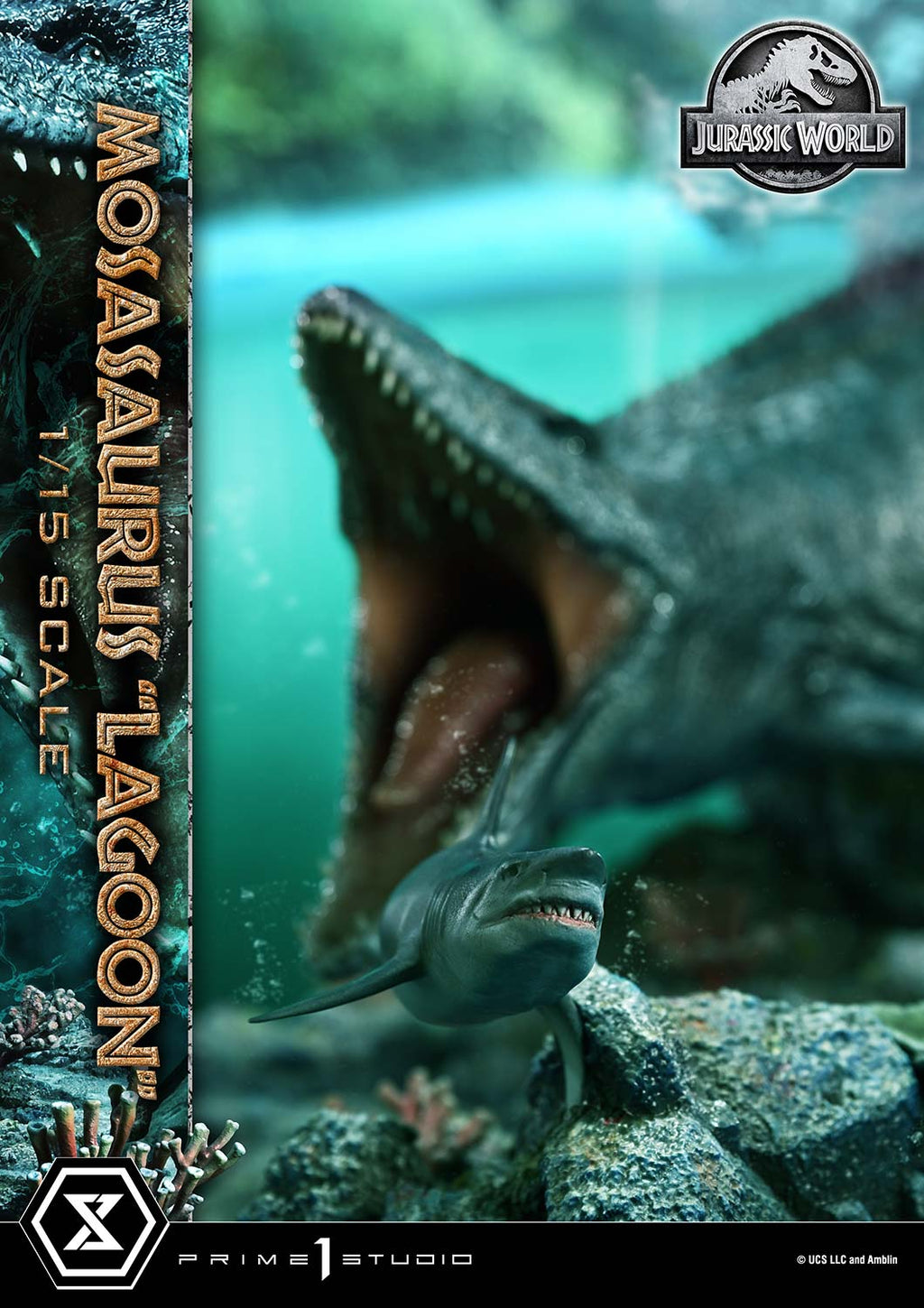 Legacy Museum Collection Jurassic World (Film) Mosasaurus "Lagoon" Bonus Version 1/15 Scale