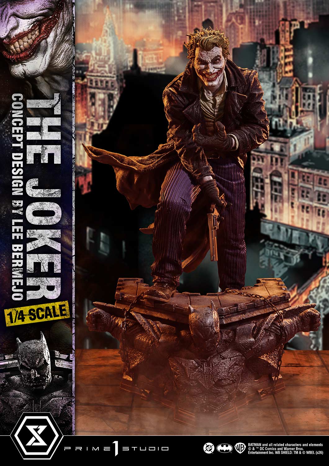 Ultimate Premium Masterline Batman (Comics) The Joker (Concept Design by Lee Bermejo)
