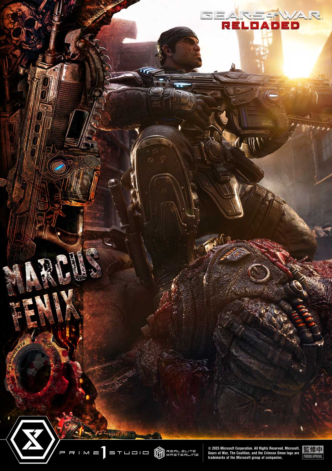 Real Elite Masterline Gears of War: Reloaded Marcus Fenix