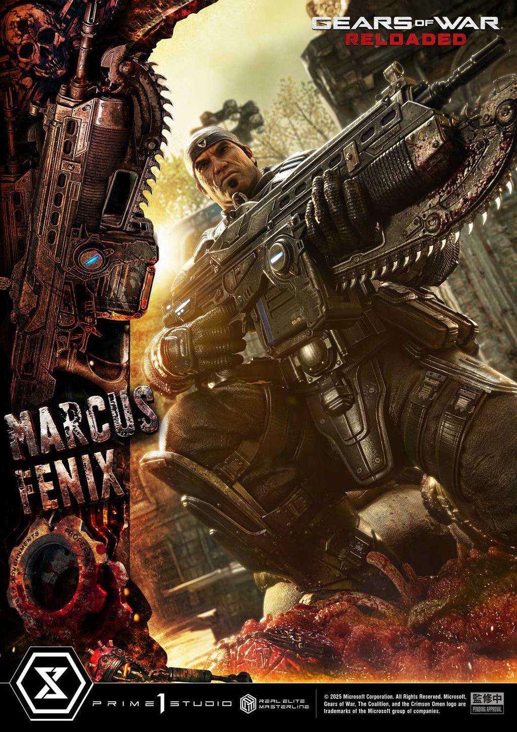 Real Elite Masterline Gears of War: Reloaded Marcus Fenix