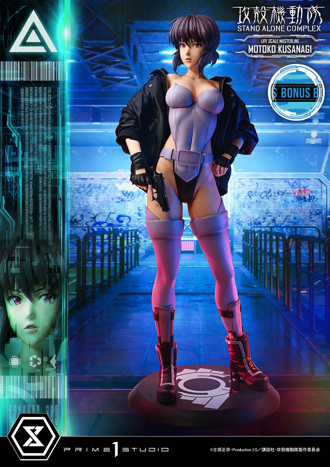 Life Scale Masterline GHOST IN THE SHELL STAND ALONE COMPLEX MOTOKO KUSANAGI