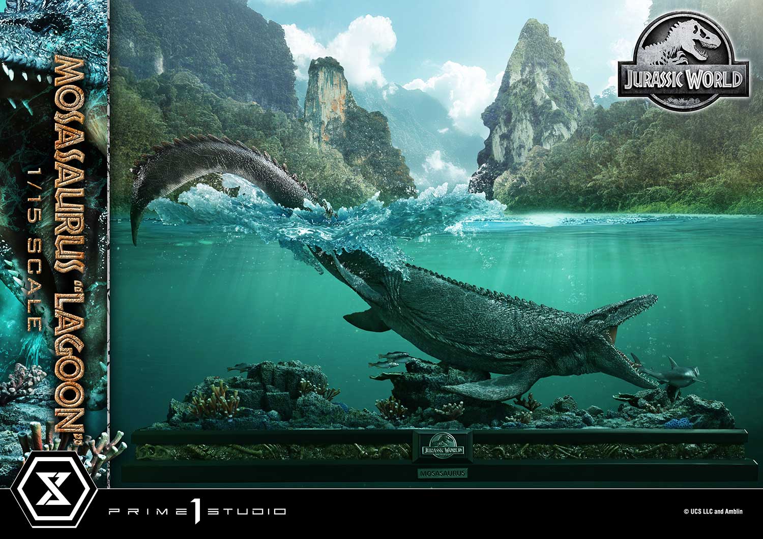 Legacy Museum Collection Jurassic World (Film) Mosasaurus "Lagoon" 1/15 Scale