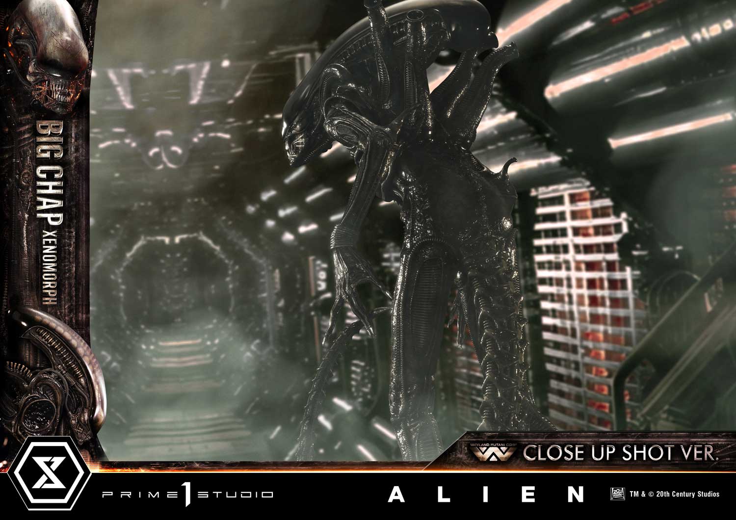 Museum Masterline XL Alien (Film) Big Chap Xenomorph Close Up Shot Ver.
