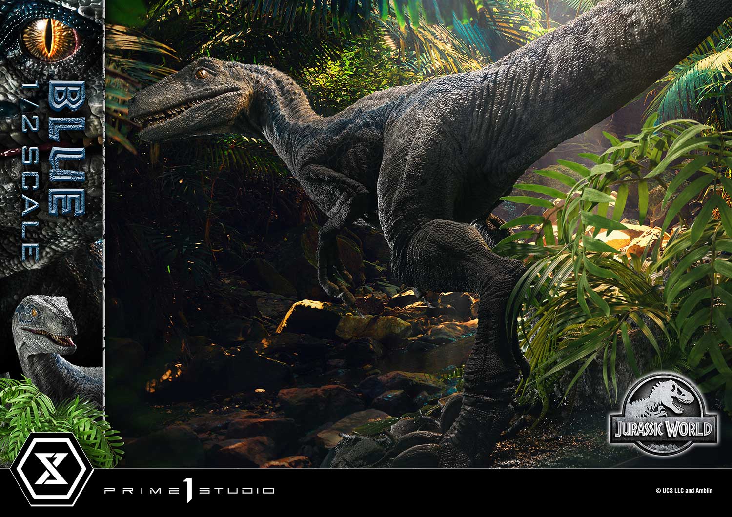 Legacy Museum Collection Jurassic World: Fallen Kingdom (Film) Blue 1/2 Scale Bonus Version