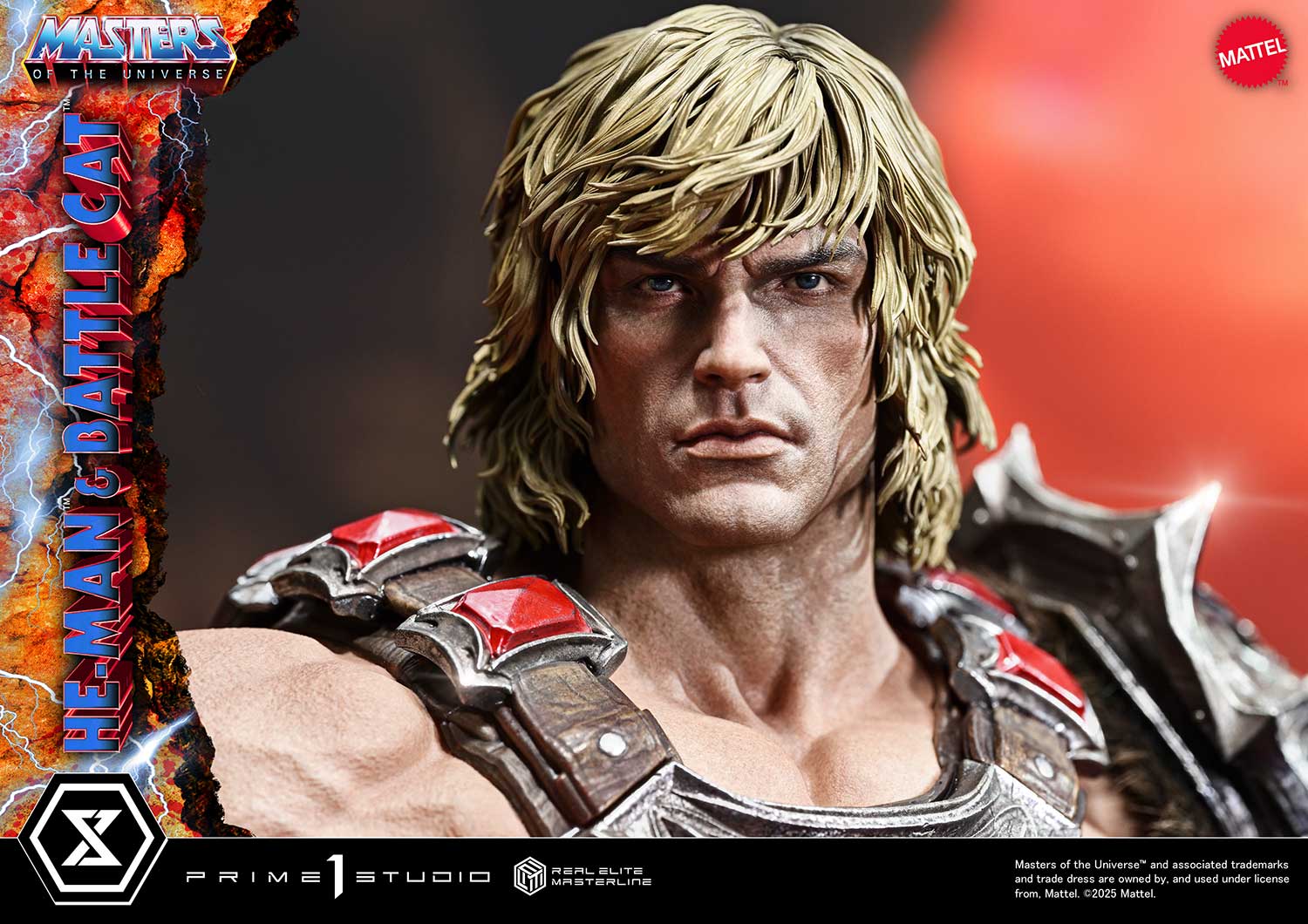 Real Elite Masterline Masters of the Universe He-Man &amp; Battle Cat