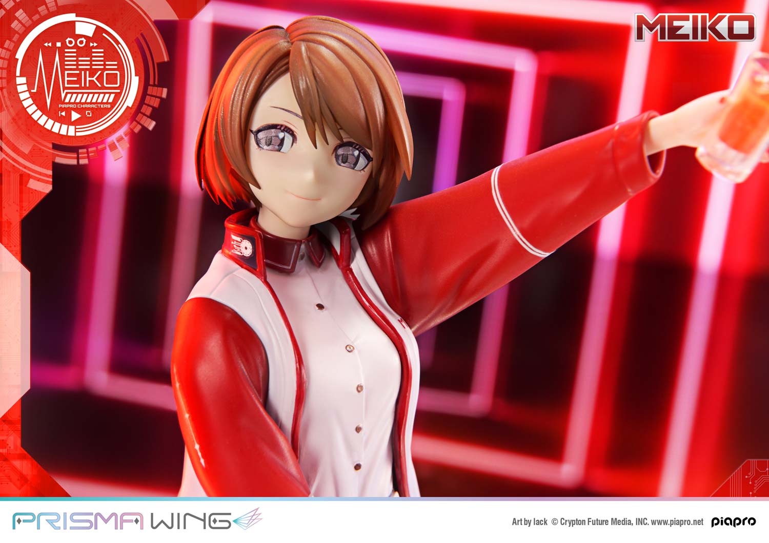 PRISMA WING Piapro Characters MEIKO "Art by lack" 1/7 Scale Pre-Painted Figure