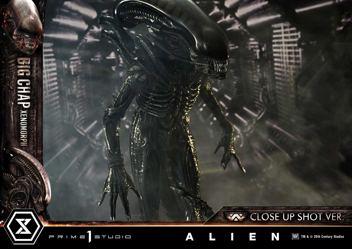 Museum Masterline XL Alien (Film) Big Chap Xenomorph Close Up Shot Ver.