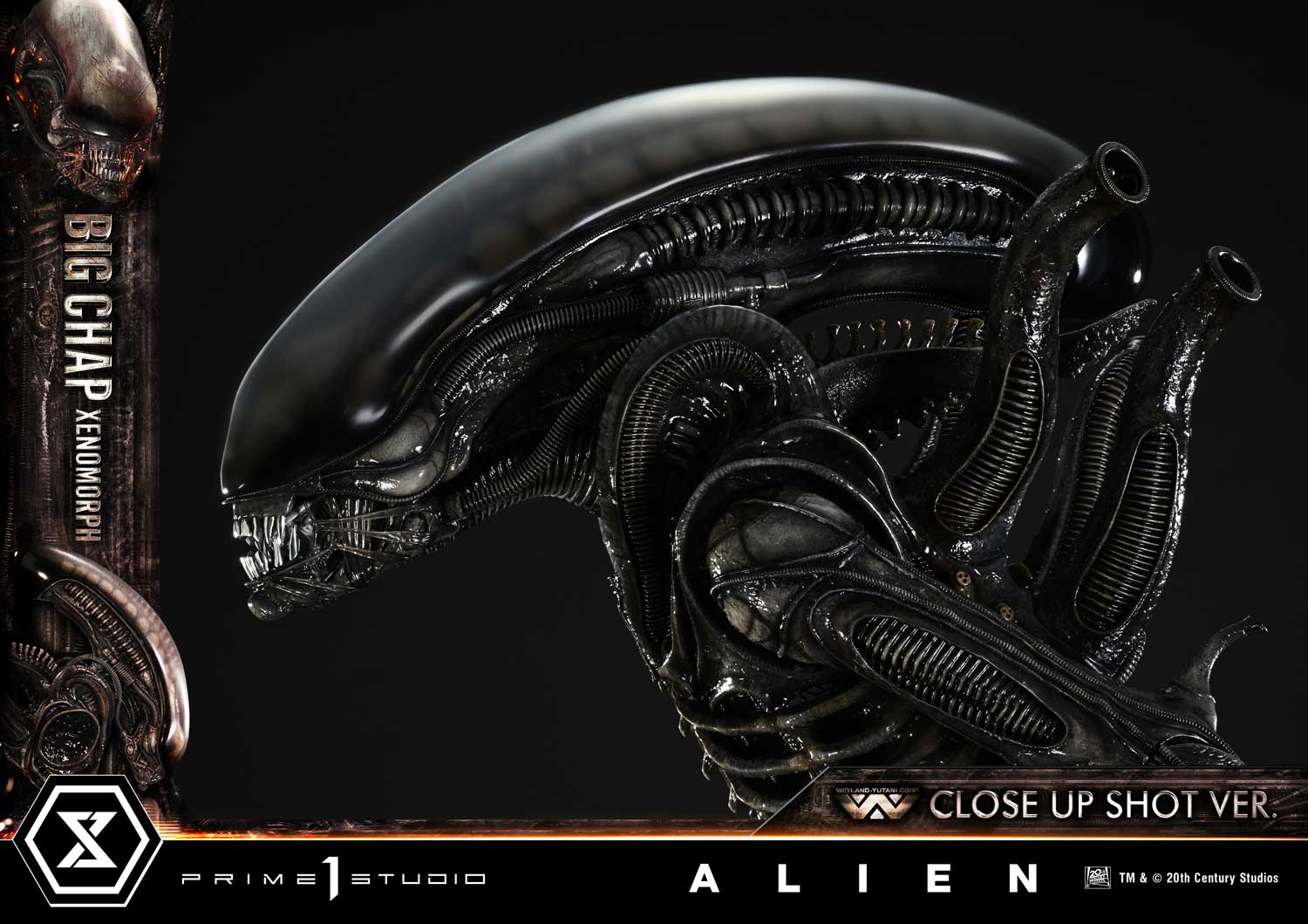 Museum Masterline XL Alien (Film) Big Chap Xenomorph Close Up Shot Ver.