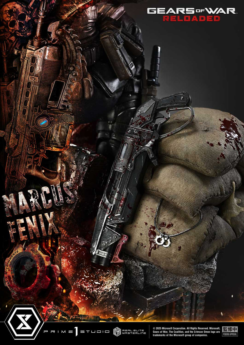 Real Elite Masterline Gears of War: Reloaded Marcus Fenix