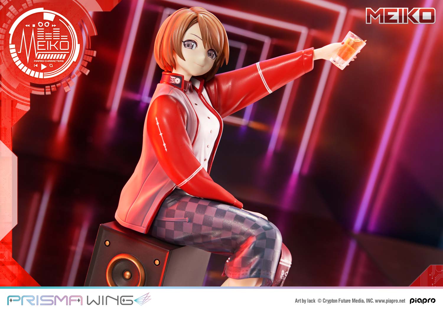 PRISMA WING Piapro Characters MEIKO "Art by lack" 1/7 Scale Pre-Painted Figure