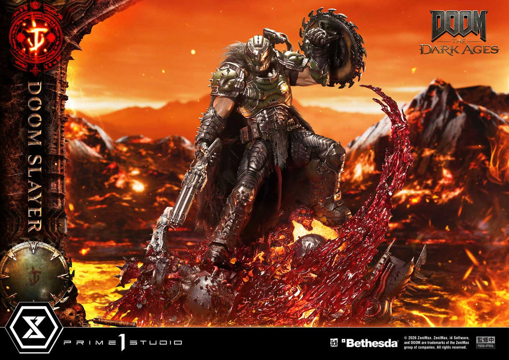 Ultimate Premium Masterline DOOM: The Dark Ages DOOM Slayer