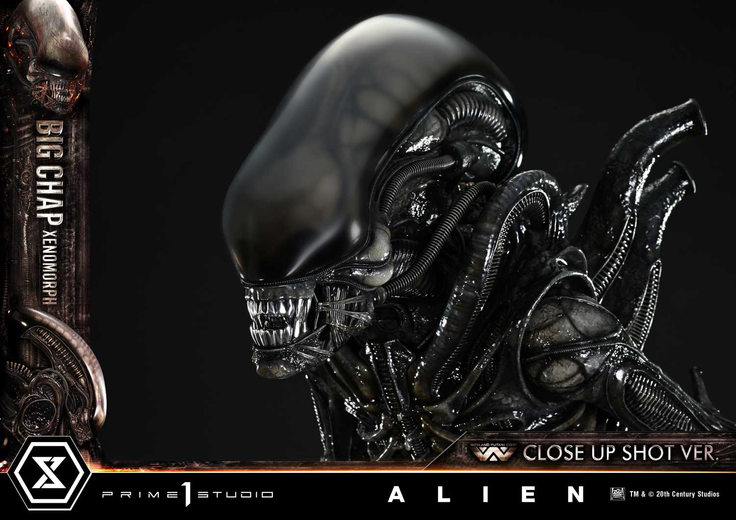 Museum Masterline XL Alien (Film) Big Chap Xenomorph Close Up Shot Ver.