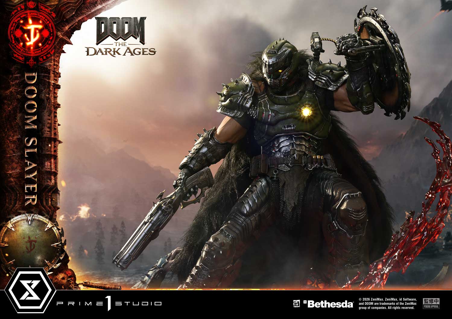 Ultimate Premium Masterline DOOM: The Dark Ages DOOM Slayer