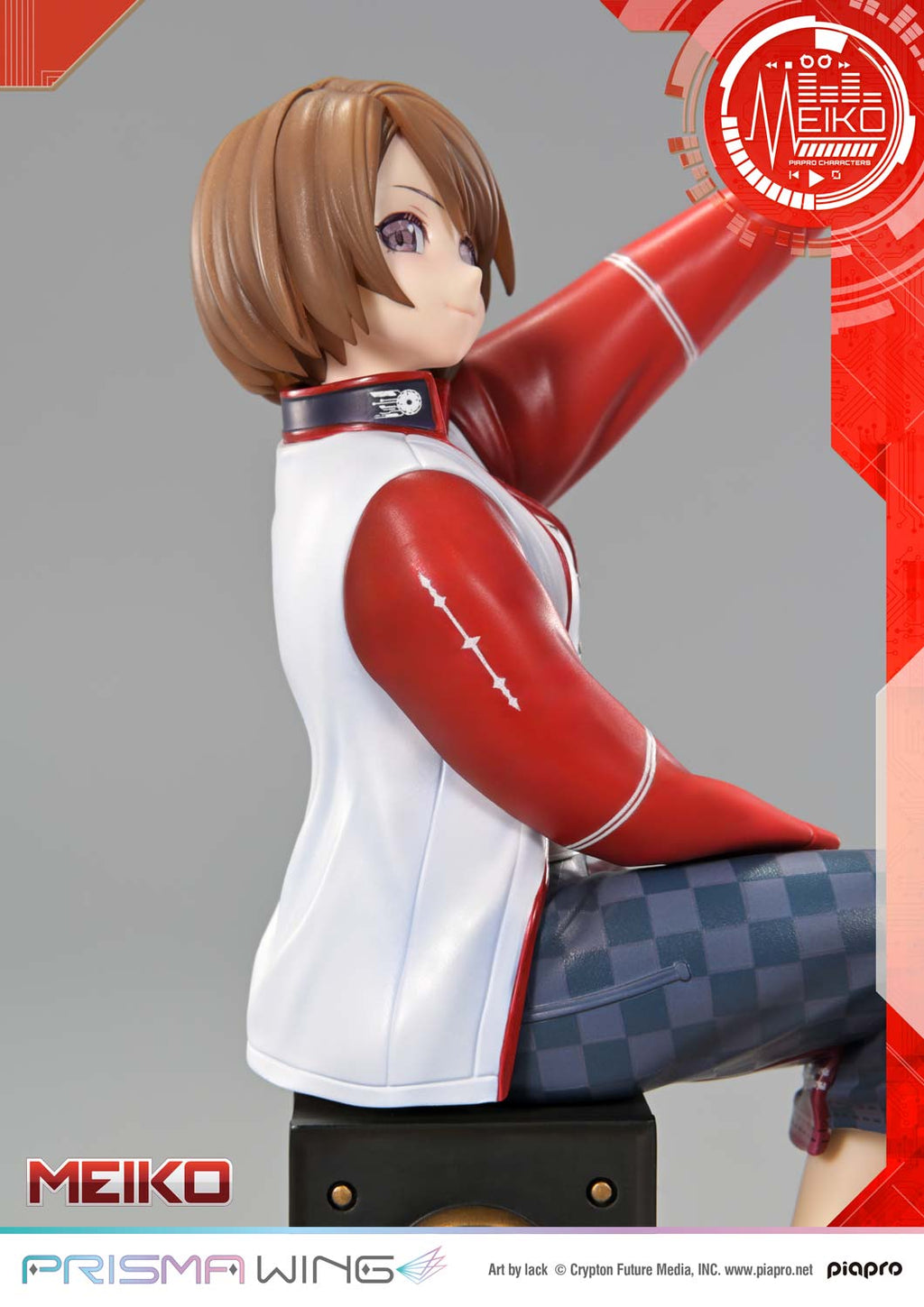 PRISMA WING Piapro Characters MEIKO "Art by lack" 1/7 Scale Pre-Painted Figure
