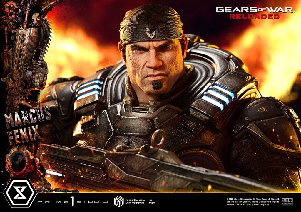 Real Elite Masterline Gears of War: Reloaded Marcus Fenix